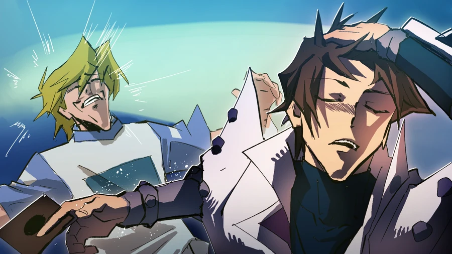 유희왕) 주술회전 그 장면 패러디_1.webp