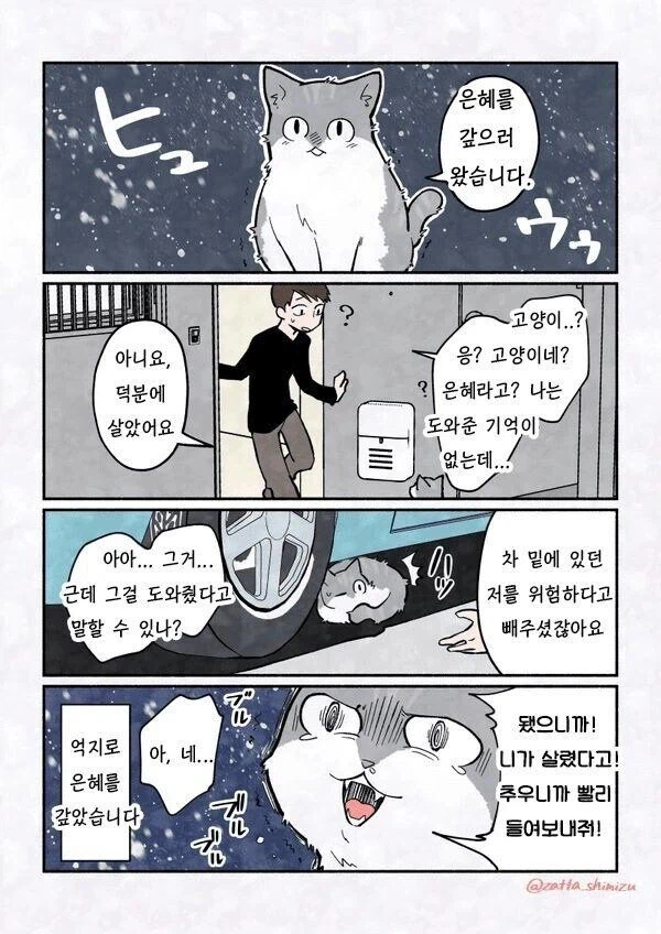 고양이가 은혜갚는 만화_1.webp