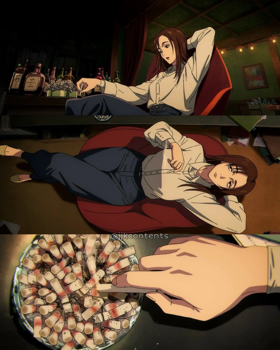 [주술회전] 최신 50화에 나온 이에이리 쇼코_2.webp