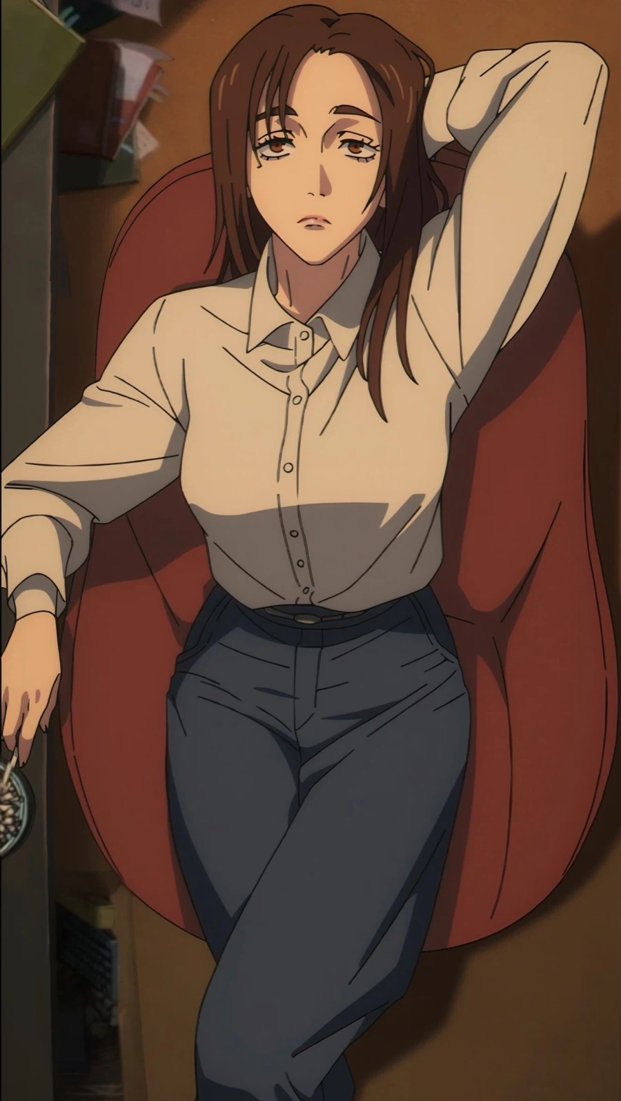 [주술회전] 최신 50화에 나온 이에이리 쇼코_1.webp