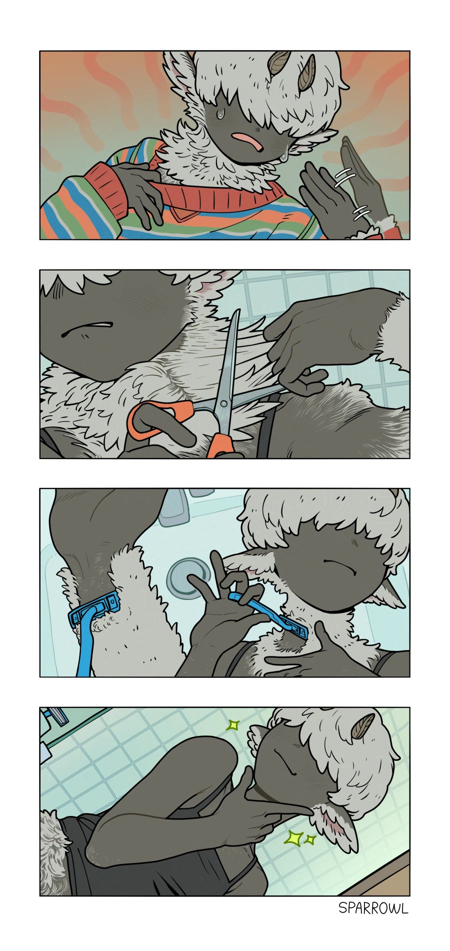 털이 너무너무 싫은 아저씨.manga_1.webp