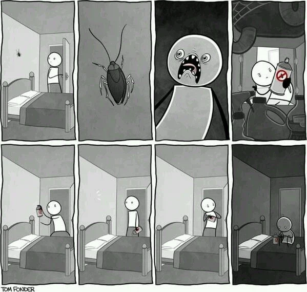 바퀴벌레 나오고 제일 두려운 순간 .manwha_1.webp