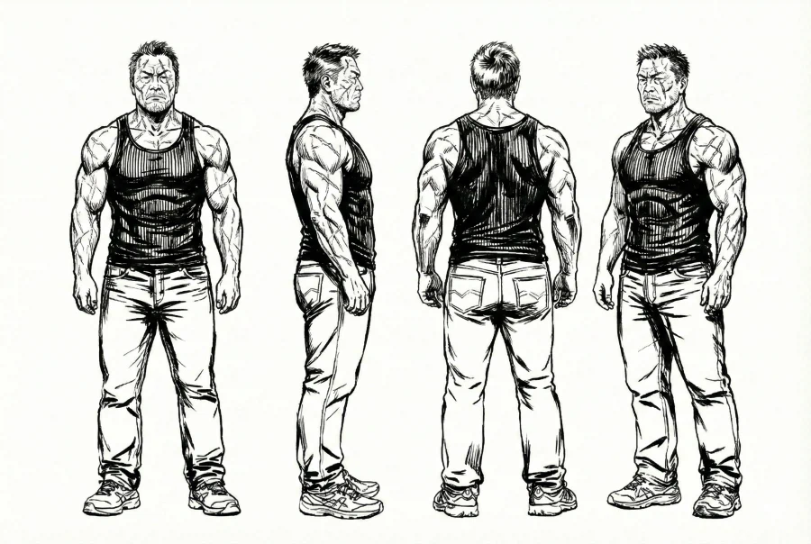 나노바나나로 평균적인 한국남자 만화캐만듬 ㅋ_1.webp