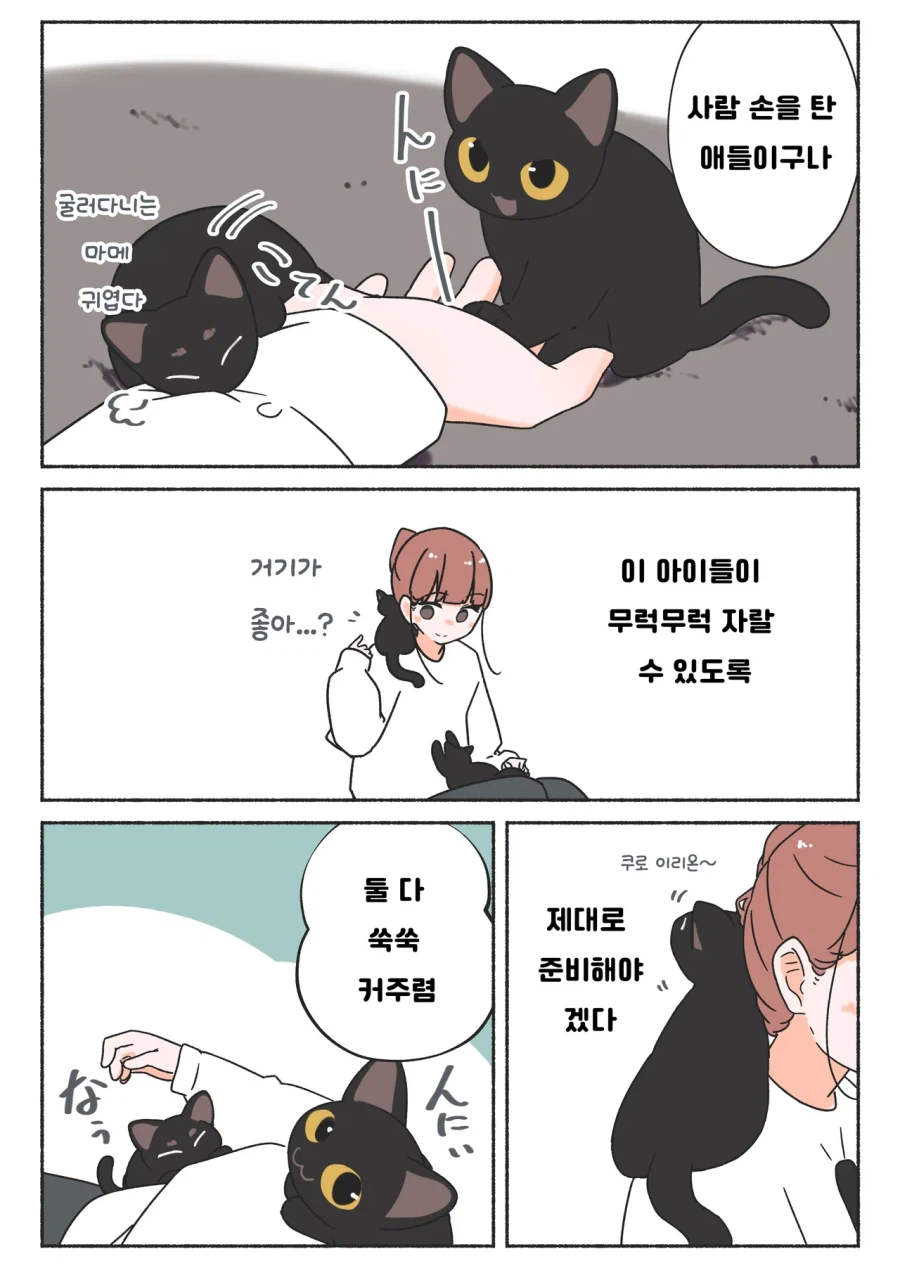 새끼 고양이 2마리 manhwa_2.webp