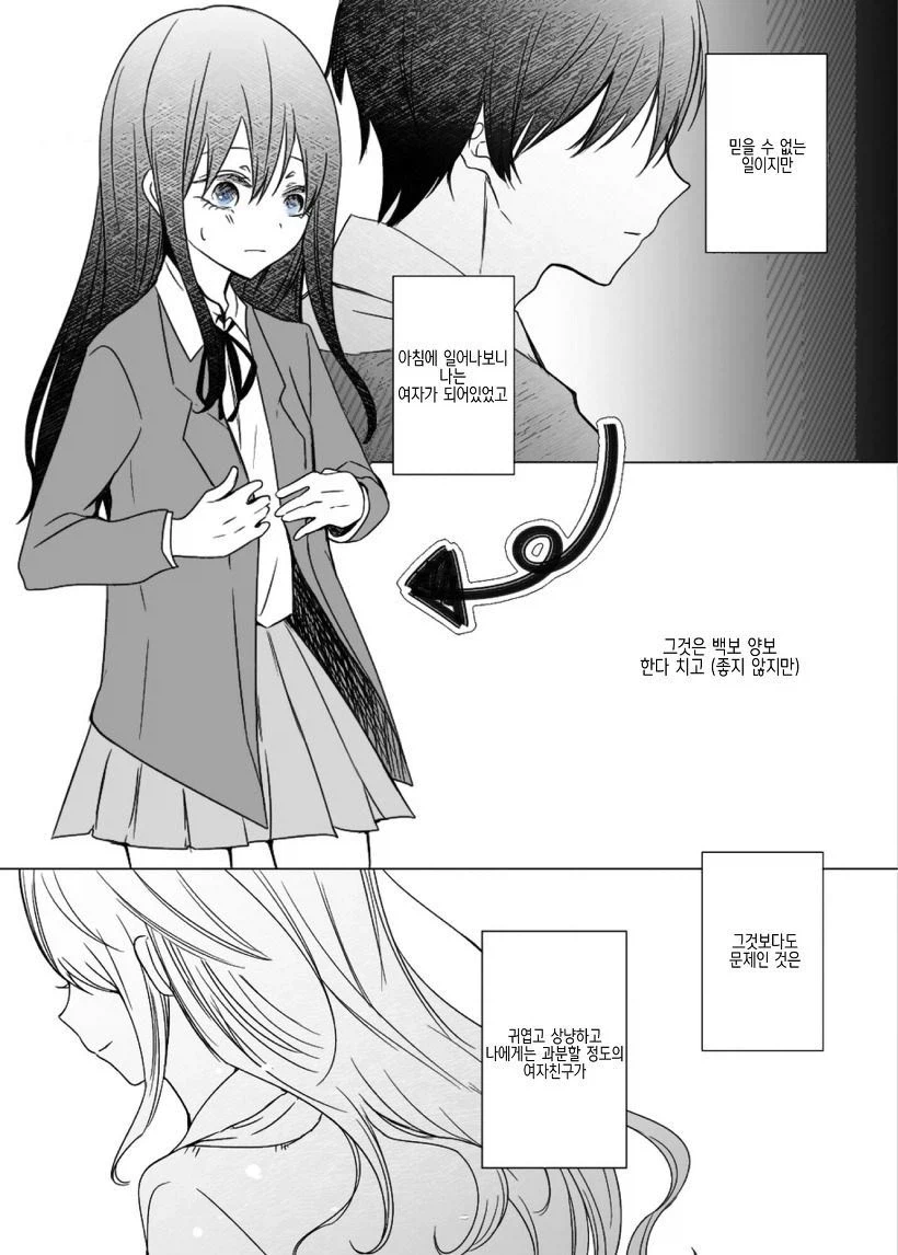 서로 성별이 변해버린 커플.manhwa_9.webp