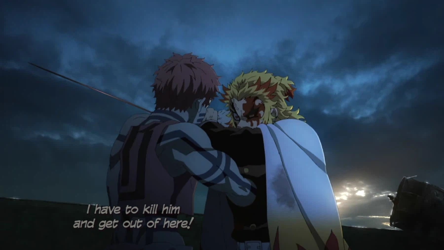 귀멸) 무한열차 편떄 운좋았으면 렌고쿠가 아카자 잡을수있지 않았나_1.webp