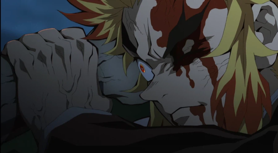 귀멸) 무한열차 편떄 운좋았으면 렌고쿠가 아카자 잡을수있지 않았나_2.webp