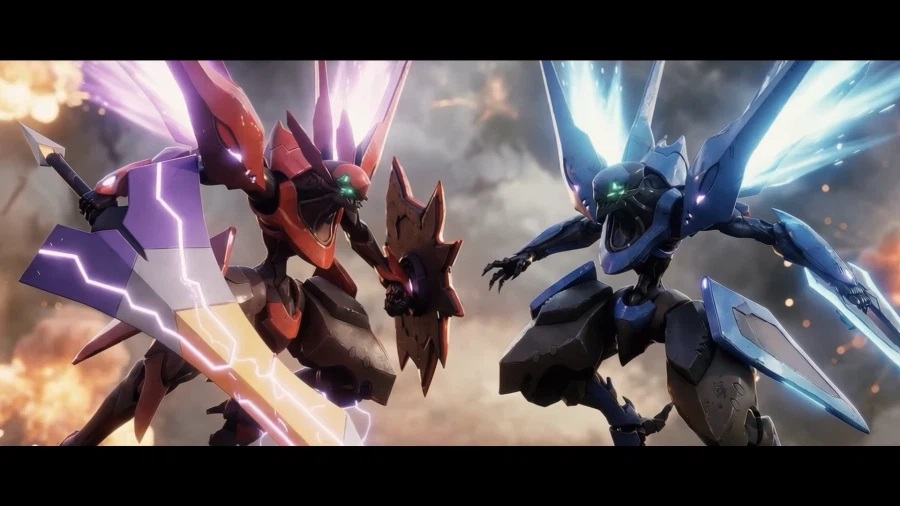 나이트런) 대단한 퀄리티의 팬애니메이션 BLUE ASH_4.webp