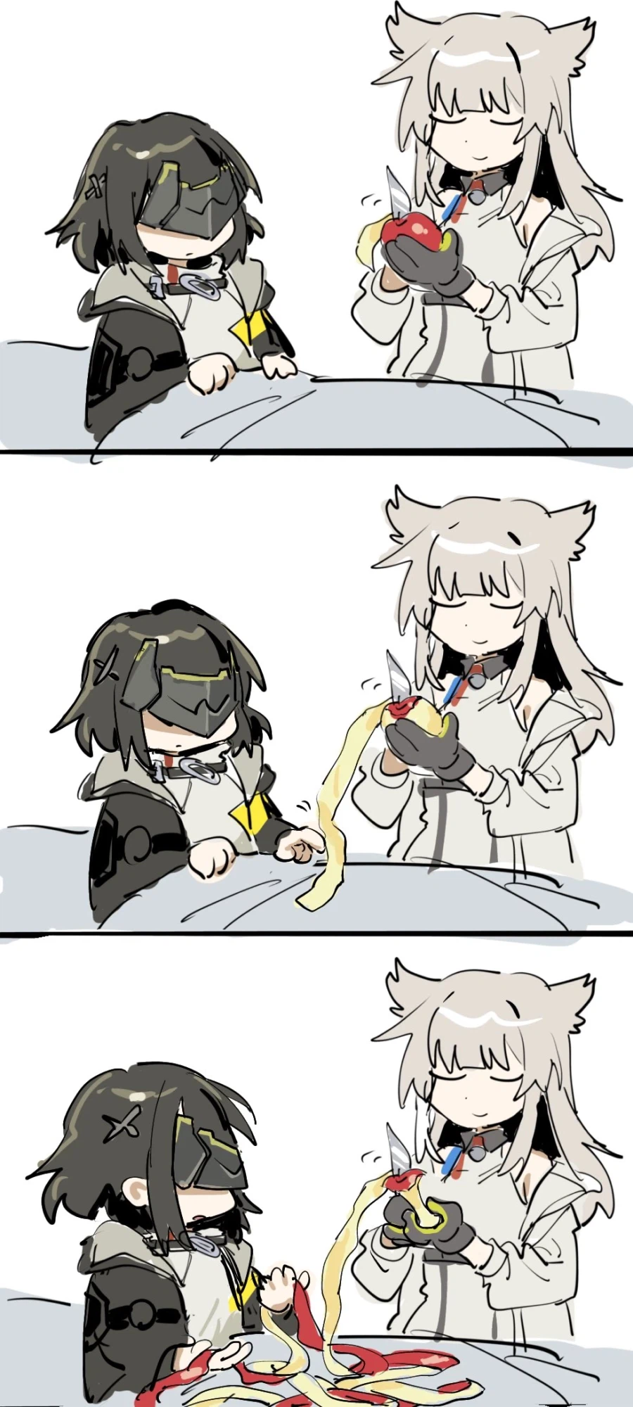 엔드필드)사과 깎아주는.manwha_1.webp