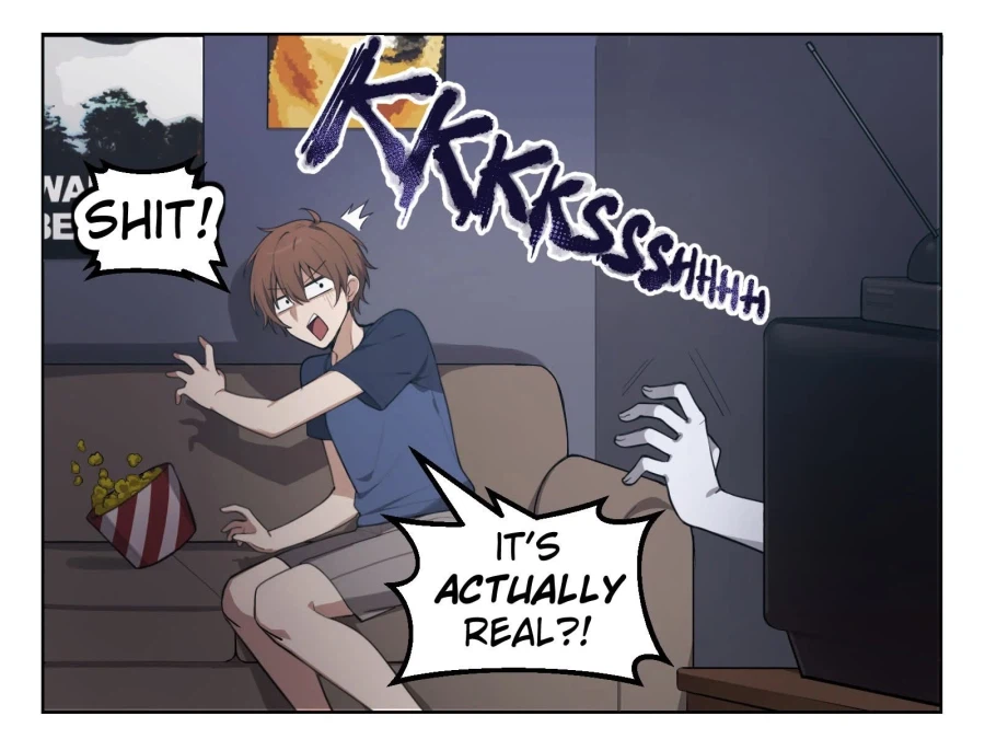 TV에서 보추 귀신이 나오는 만화.comic_2.webp