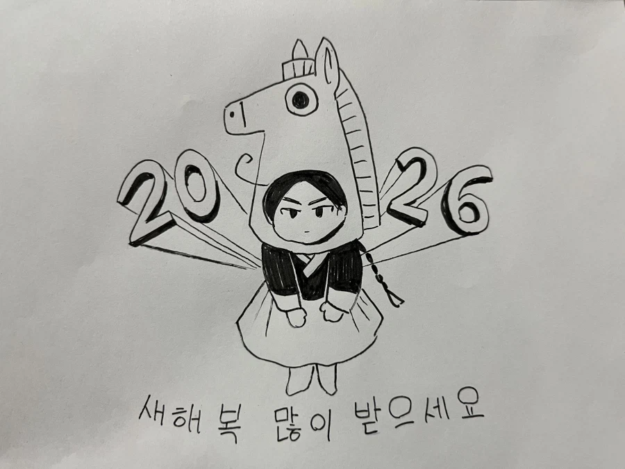 흑무경담작가의 2026새해짤과 거룩한밤 데몬헌터스_1.webp