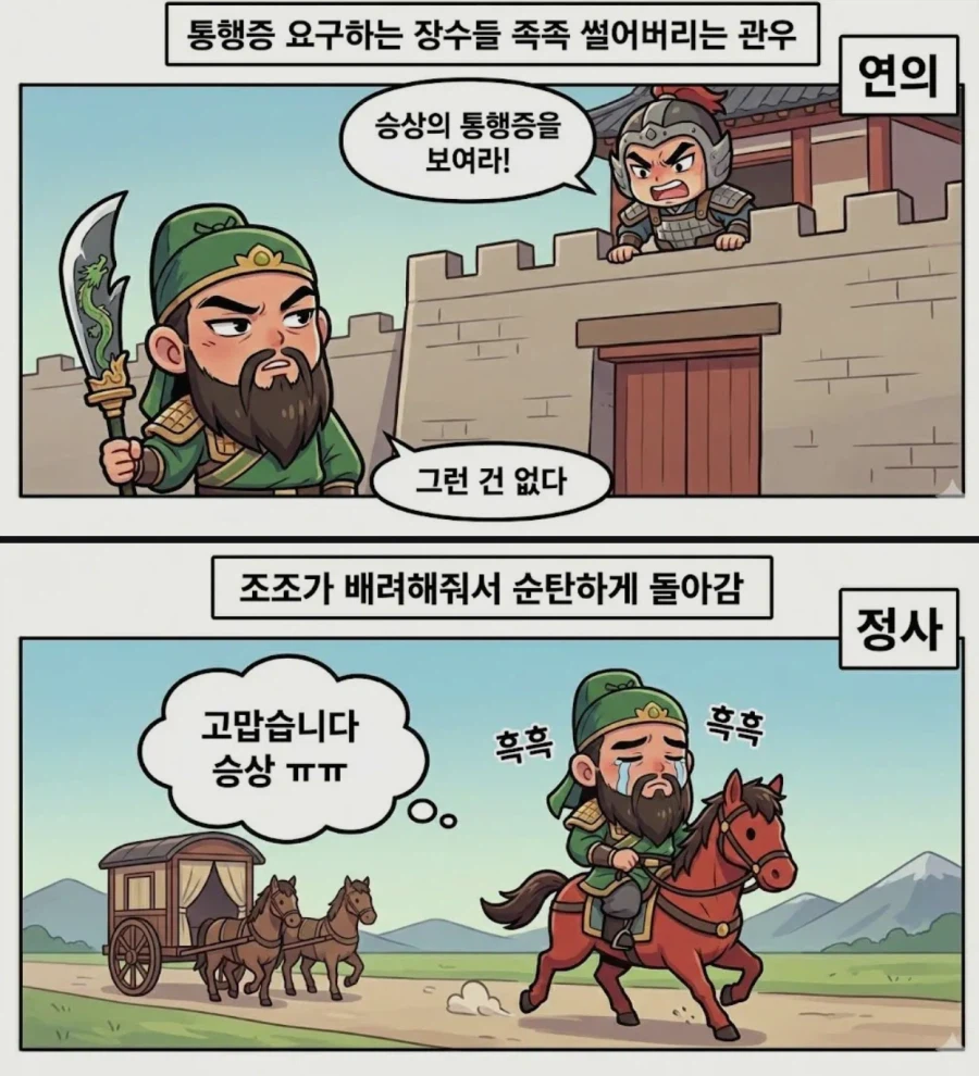 만화로 보는 삼국지 연의 VS 정사.JPG_3.webp