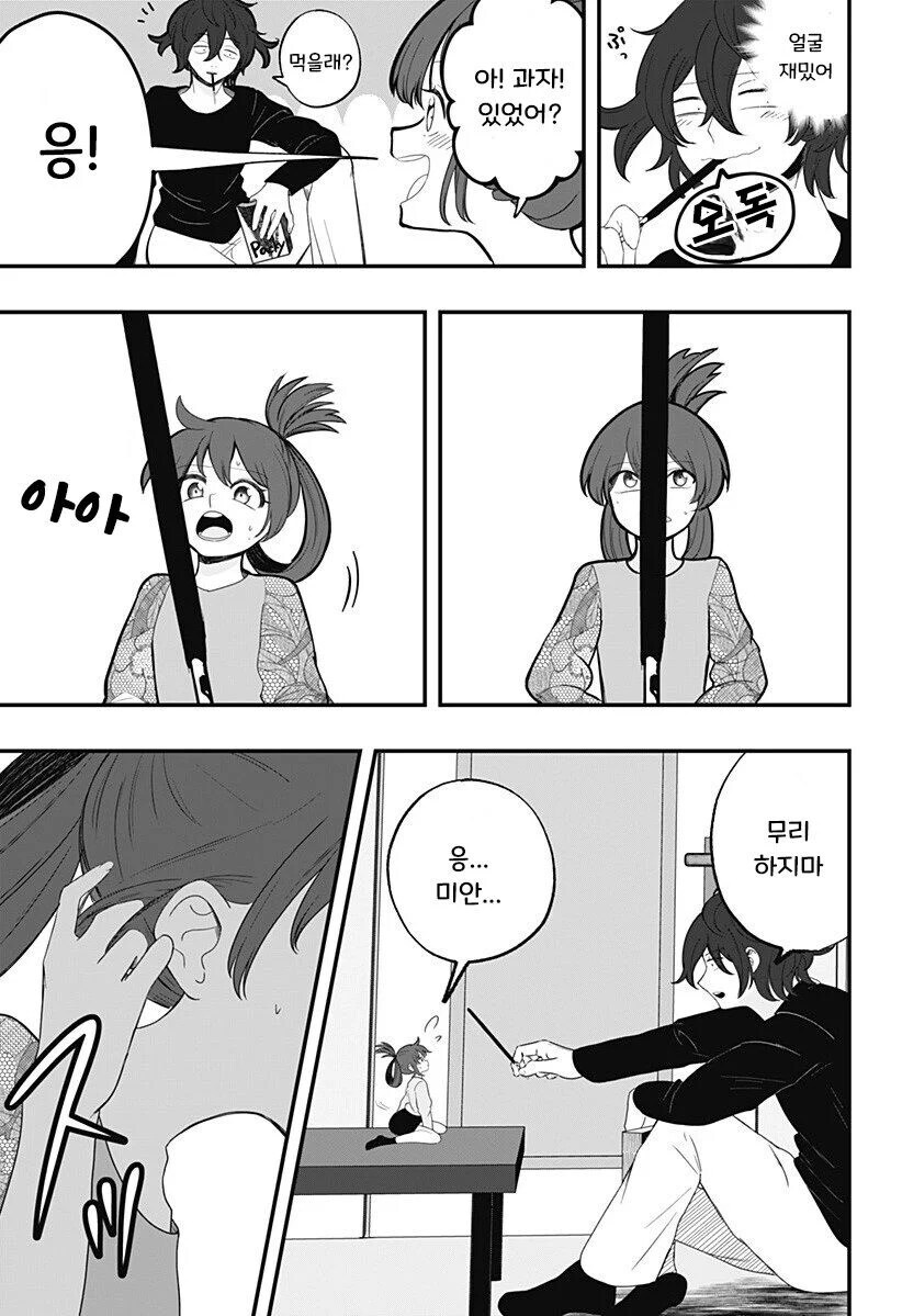 몸이 점점 작아지는