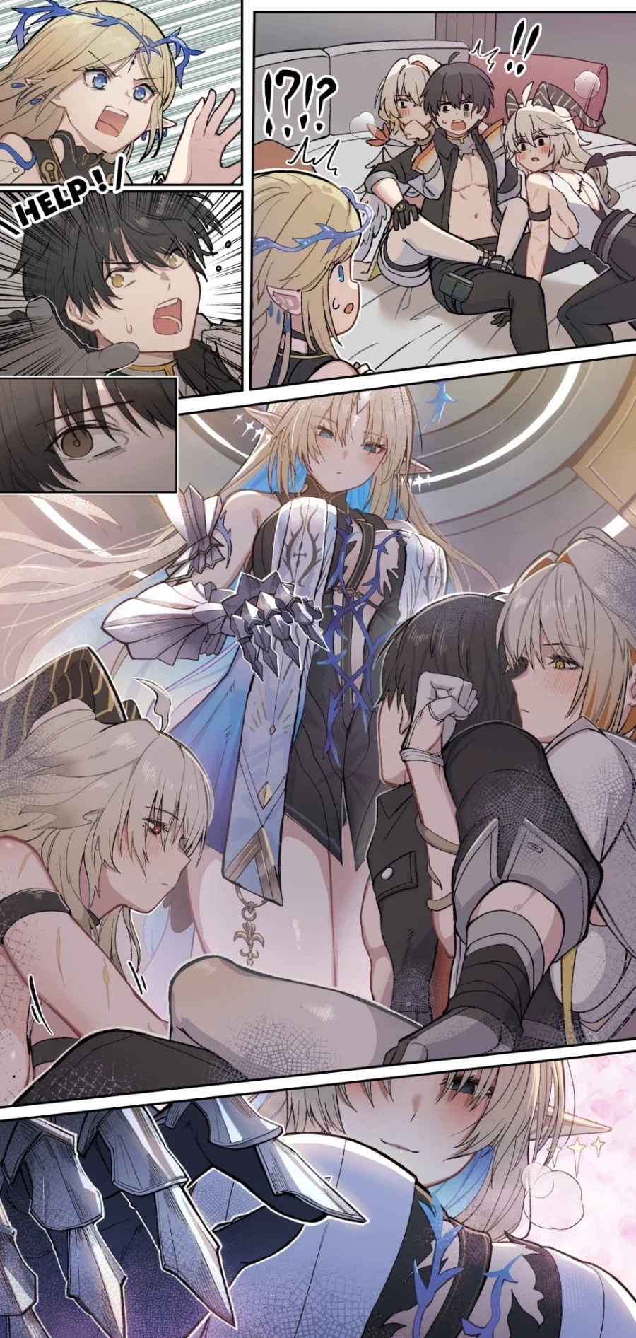 [명조]꼬츄 잘못 휘두르다가 큰일이 난 방랑자.manga_3.webp