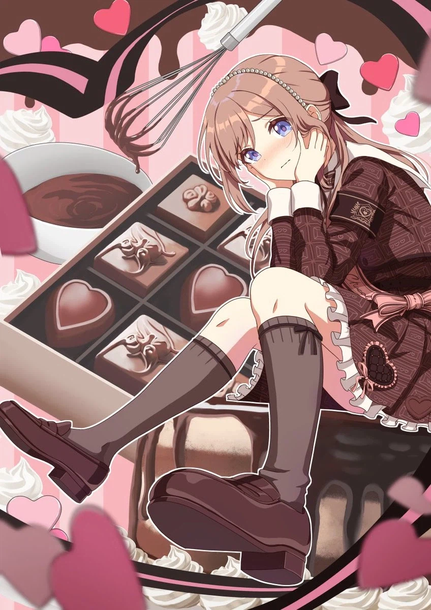 @) 발렌타인 초코를 만드는 리나미._1.webp