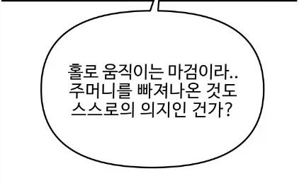 홀로 움직이는 마검이라 주머니에서 스스로 빠져나온건가!_2.webp
