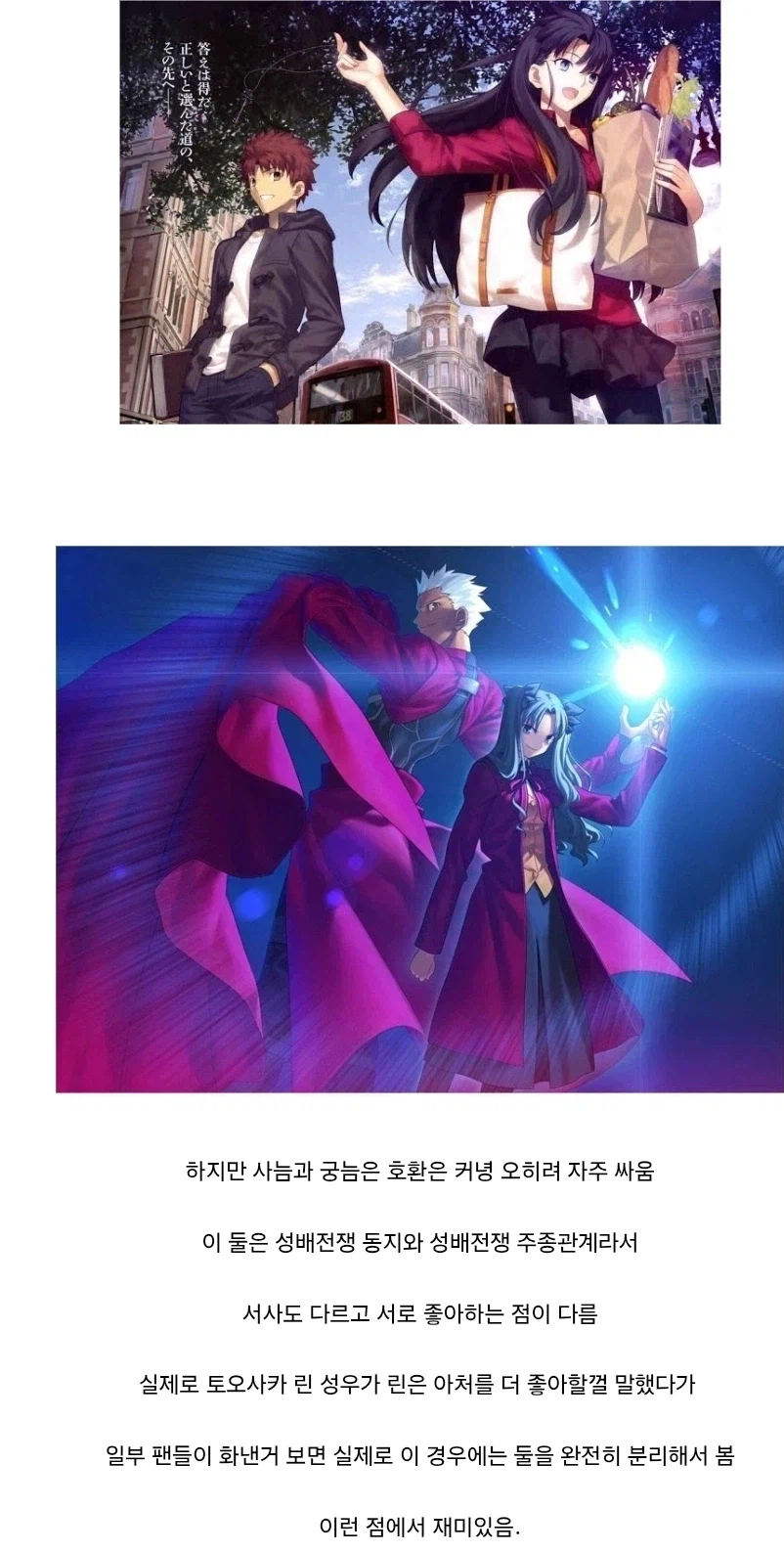 페이트) 루트별 히로인 커플링 차이점_3.webp