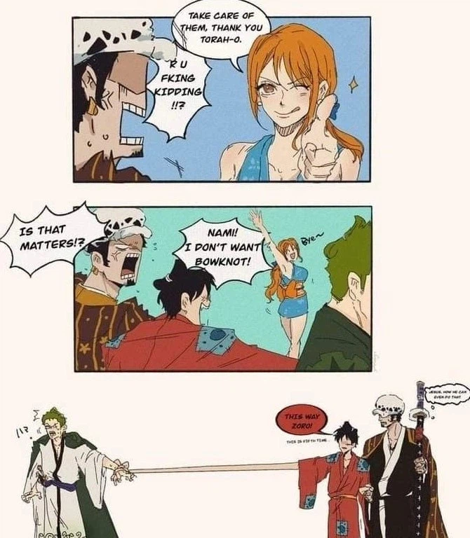 원피스 팬아트) 나미: