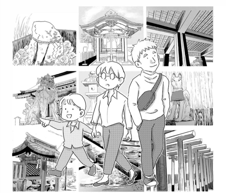 사이비 종교 그만뒀습니다) 처음으로 신사에 갔습니다.manhwa_2.webp