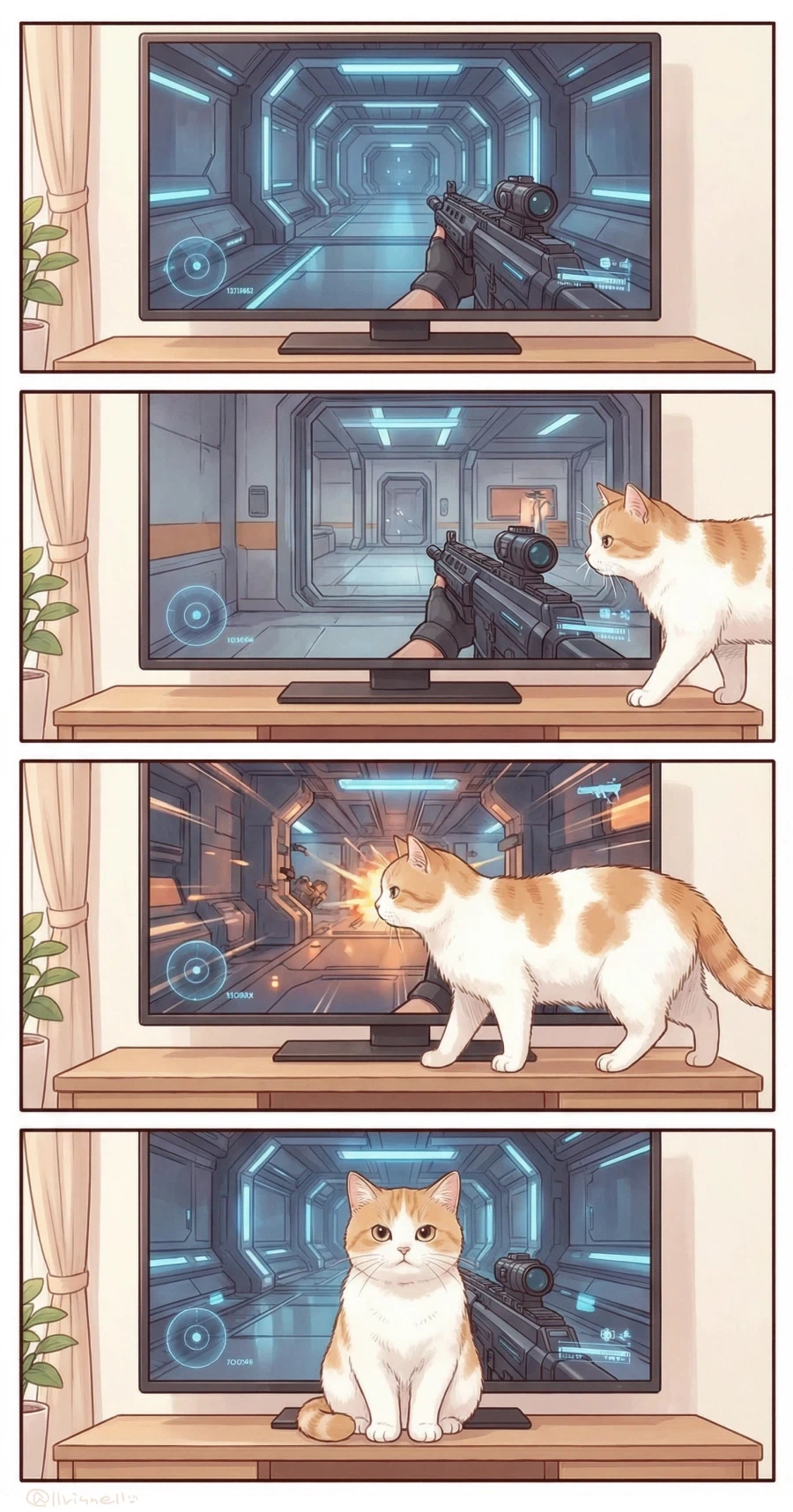 떼걸룩과 TV.Manga_1.webp