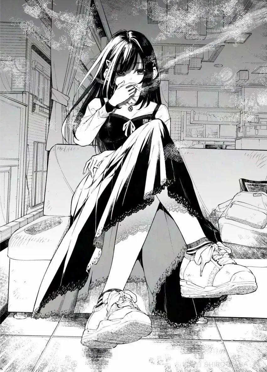 인싸레즈퀸이 음침하고 작은 외톨이 여자아이를 노리는 만화_14.webp