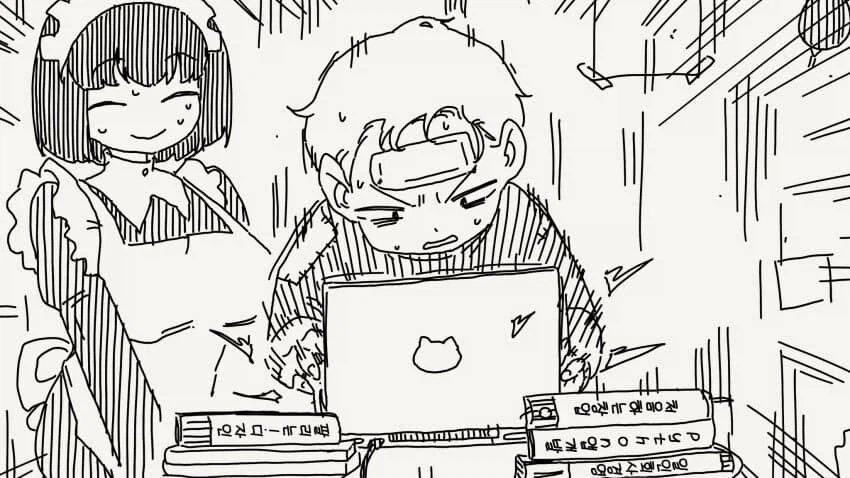 몰락학 가문의 도련님과 메이드_3.webp