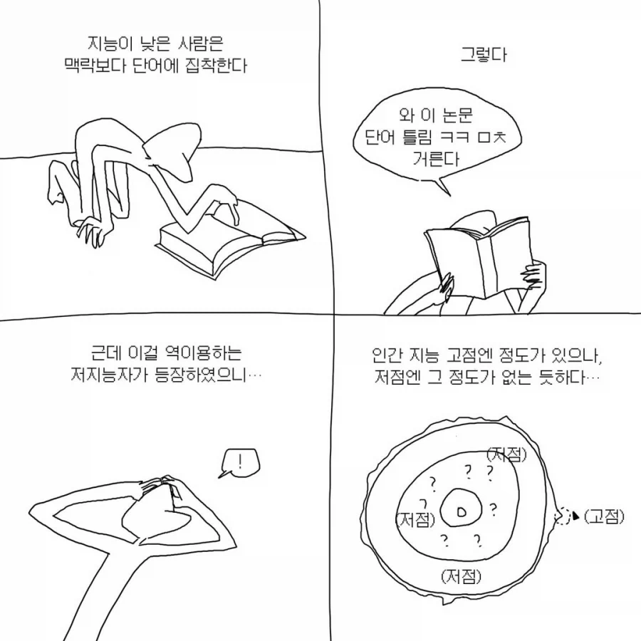 지능이 낮은 사람은 맥락보다 단어에 집착한다.manga_1.webp