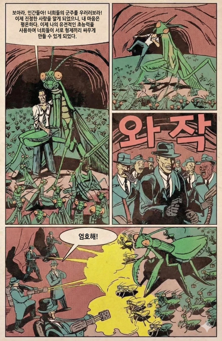 사마귀와 결혼하여 군단을 만든 만화 빌런_1.webp