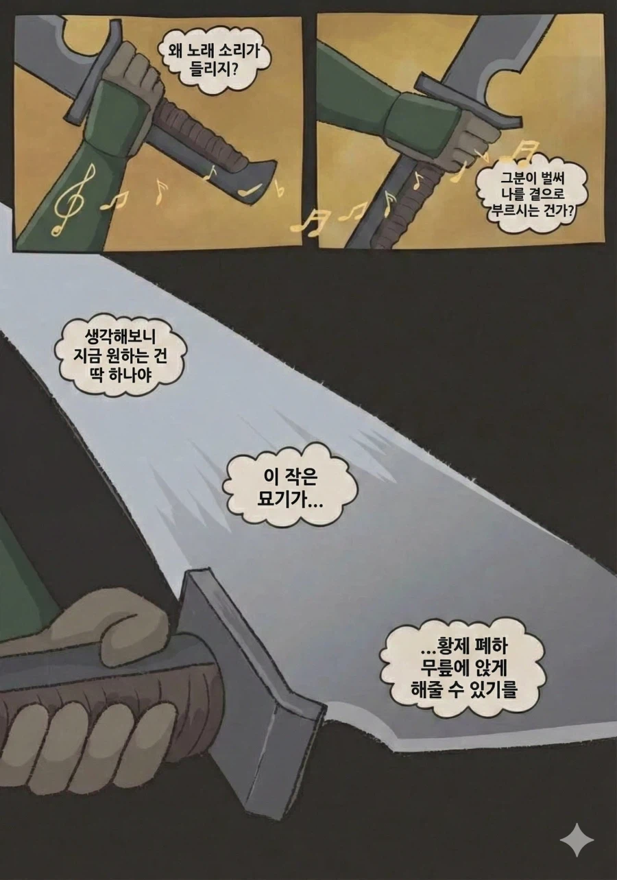 꼬마 가드맨과 카오스 마린이 맞다이하는 워해머 만화.comic_14.webp