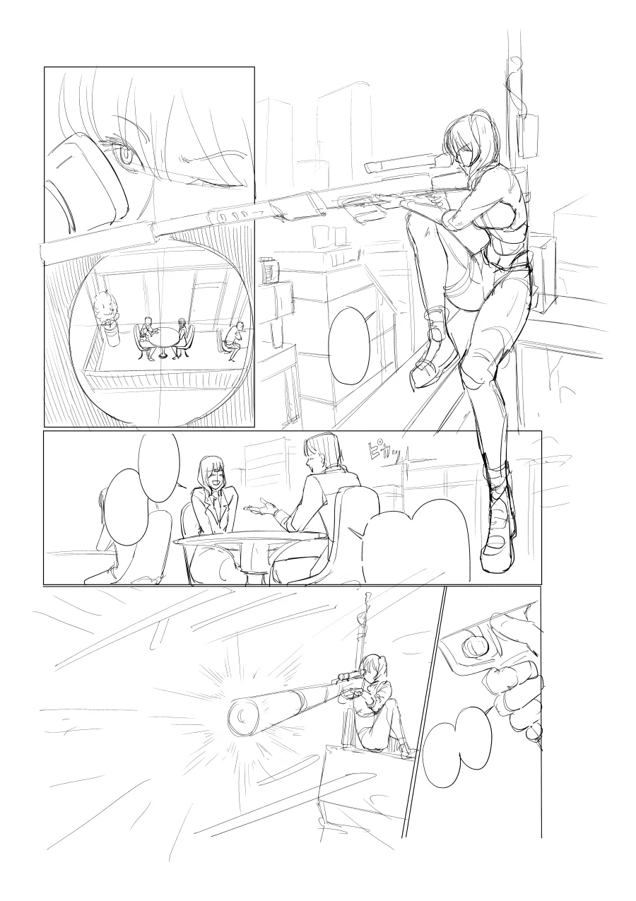 그리고 있는 단편 만화 콘티_1.webp