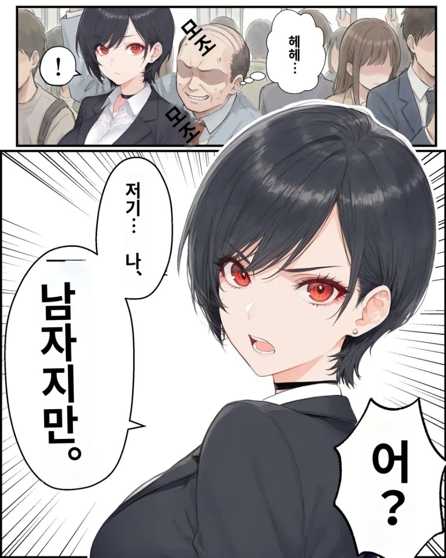 치한전철에서 살아남는 방법.manhwa_1.webp