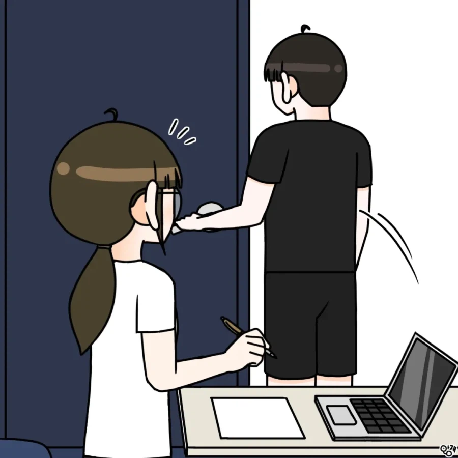 분리불안이 강한 여자친구 manwha_4.webp