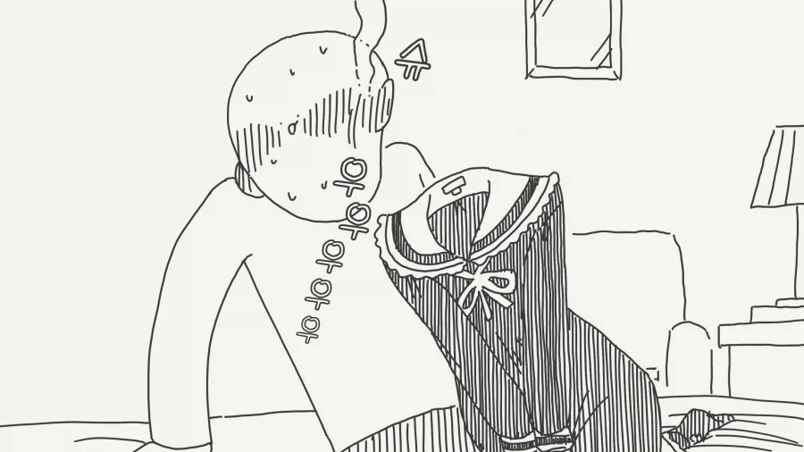 메스가키 투명녀와 사귀는.manga_8.webp