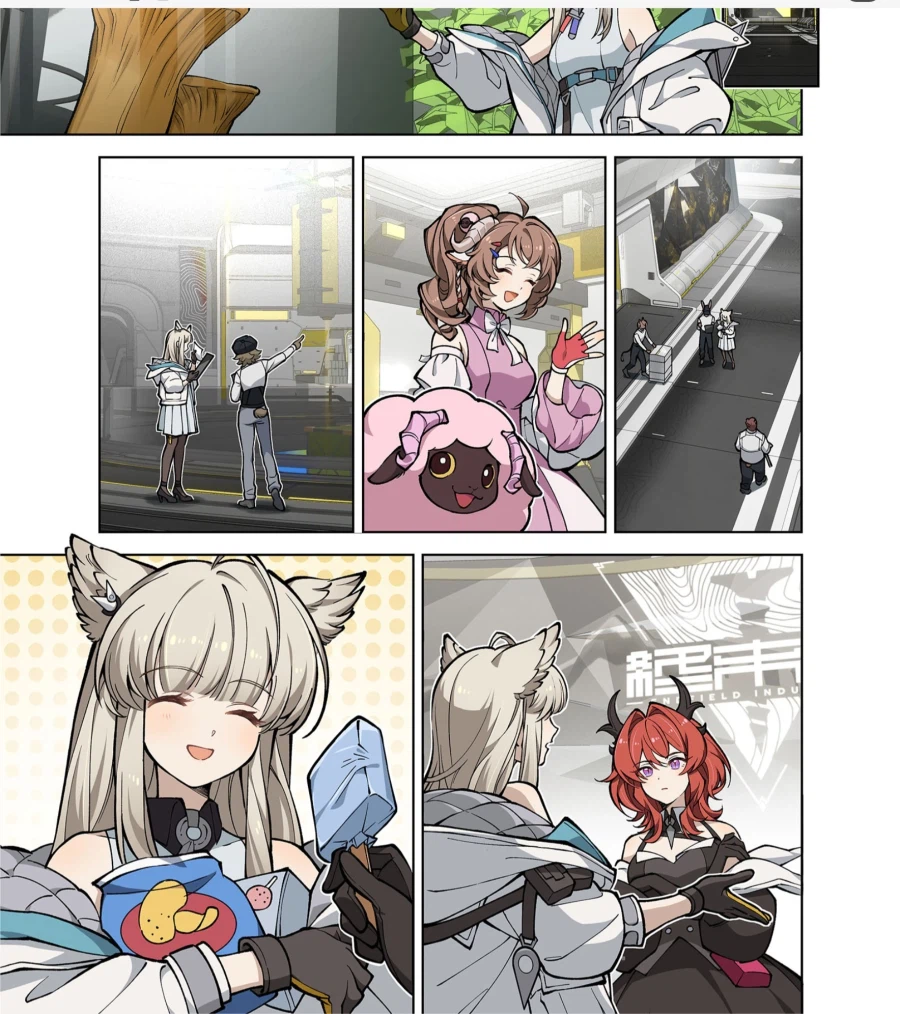 엔드필드)프리퀄 만화엔 레바테인 있으면 안되는거 아닌가 ?_1.webp