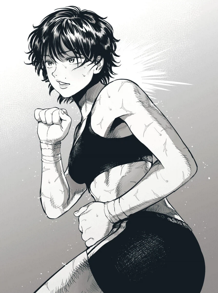 바키) 한마 바키가 여자아이 였다면..manhwa_1.webp