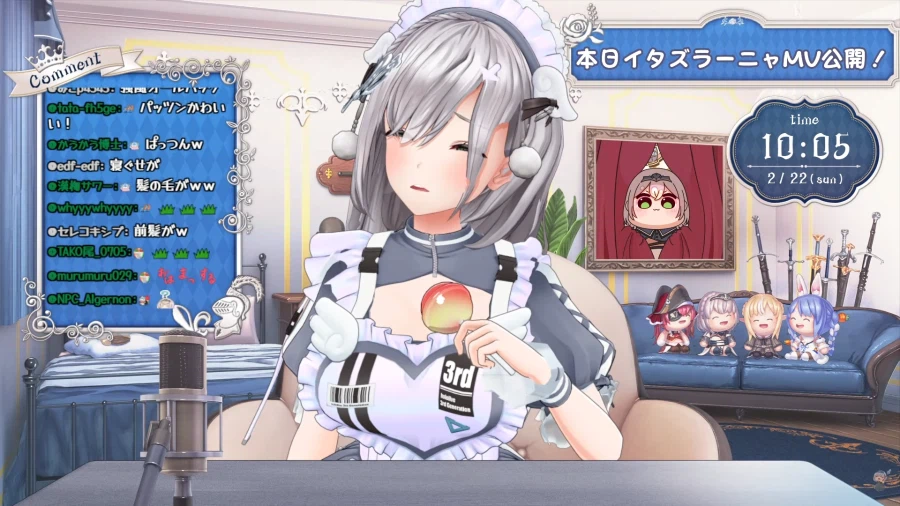 버튜버) 머리카락이 이상해져 슬픈 단장 ㅋㅋㅋㅋㅋㅋㅋ_1.webp