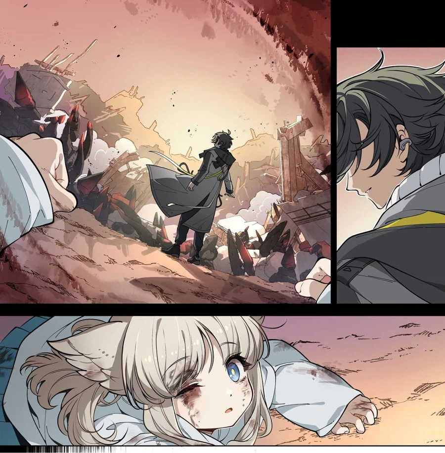 [엔드필드] 공식만화에 나온 펠리카가 관리자보는 시선_1.webp