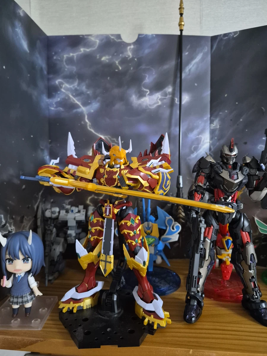 디지몬) 카이젤 그레이몬 프라 2개 째 완성_2.webp