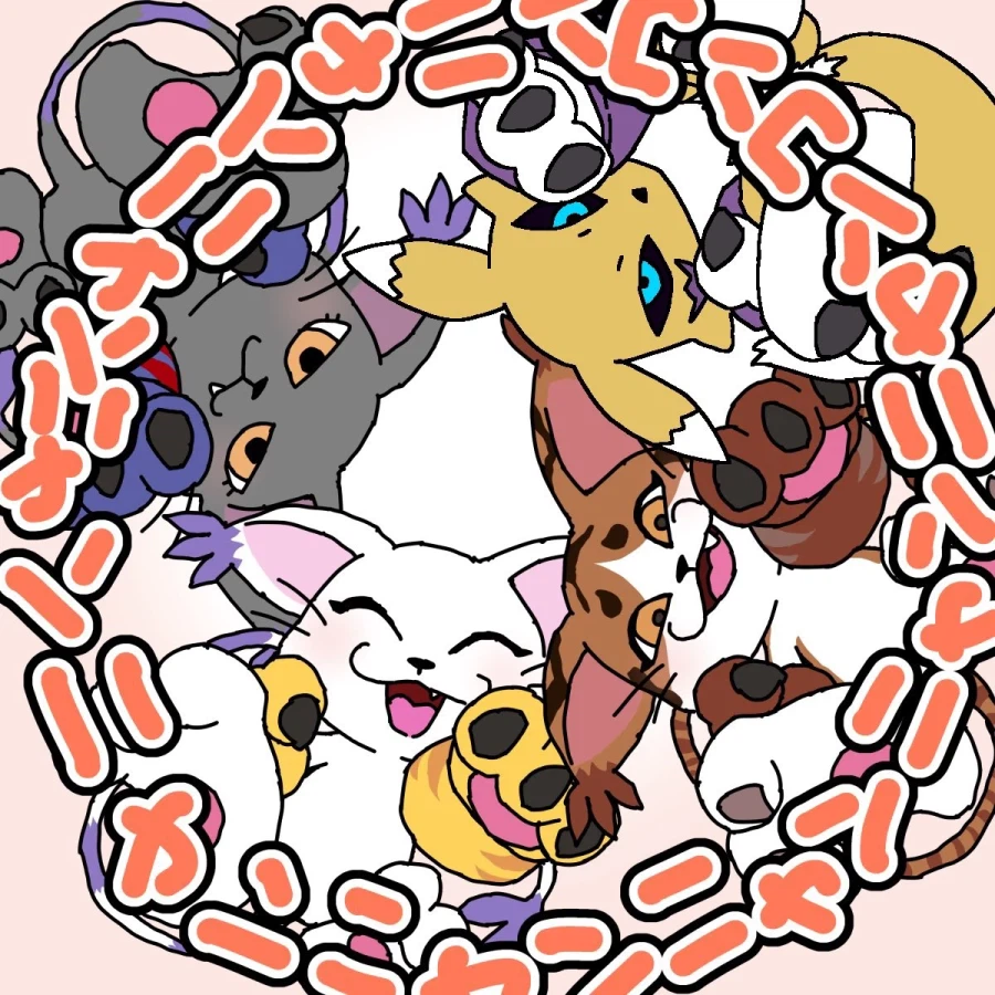 디지몬) 2월 22일은 고양이의 날이였다네요_1.webp