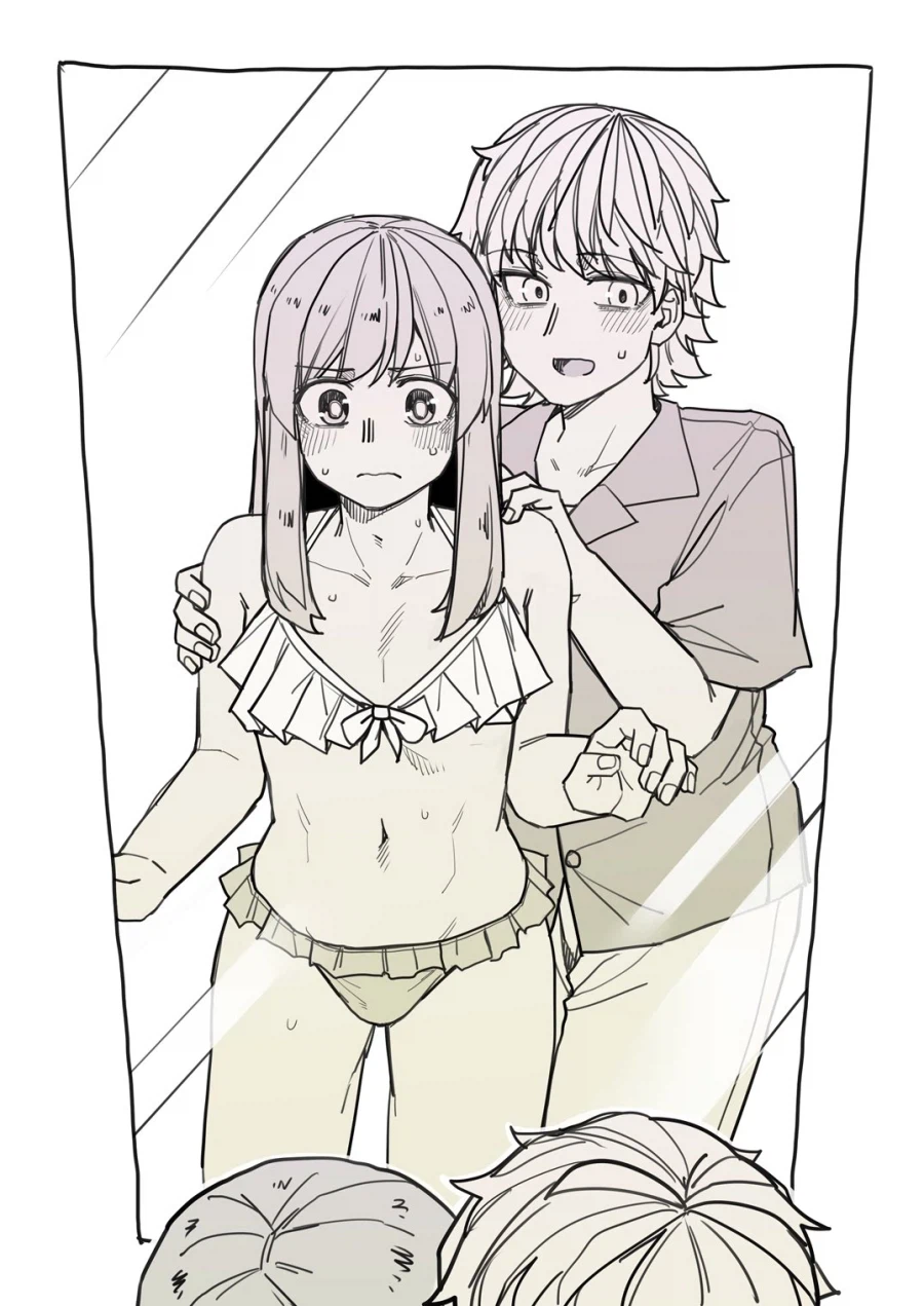 남자친구의 수영복을 골라주는 여자친구.manhwa_2.webp