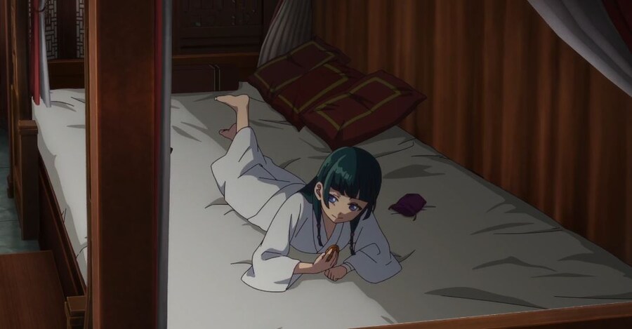 약사의혼잣말) 우황 받고 정신못차리는 마오마오_37.jpg