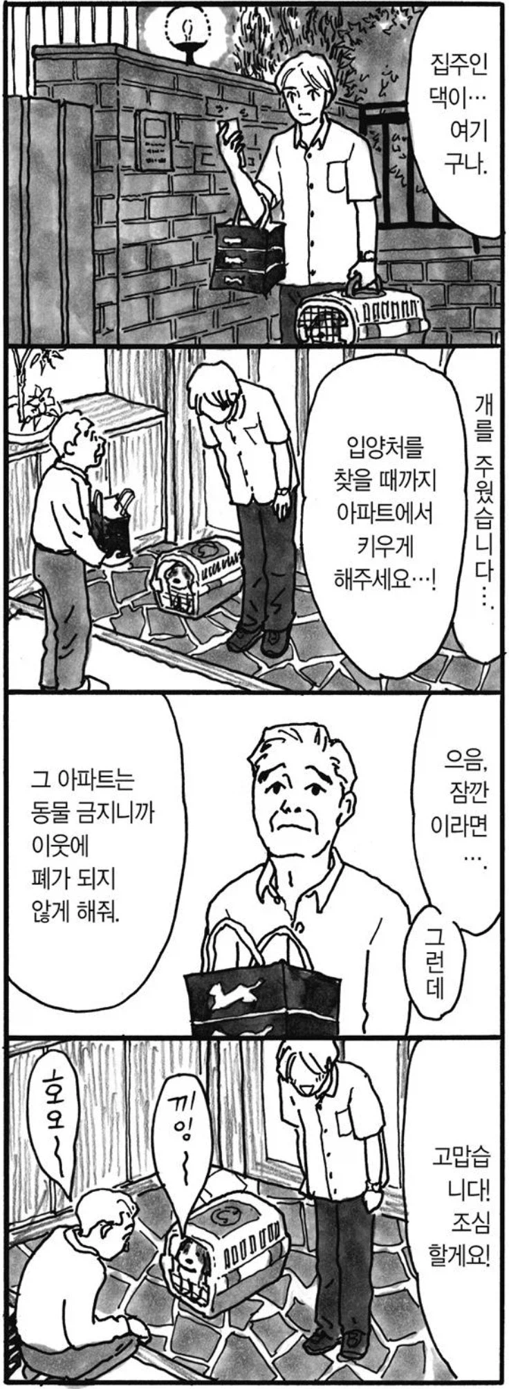 애완동물 키워도 되는지 허락받는 만화_3.webp