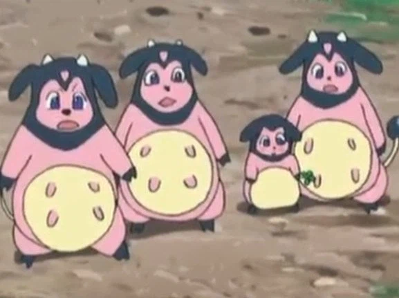 포켓몬) 의외로 어릴땐 함몰형인 암컷 포켓몬_1.webp