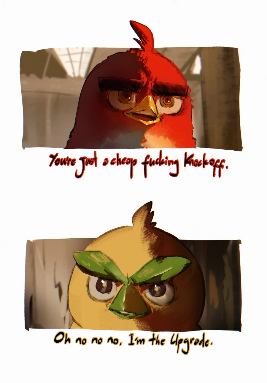 포켓몬 초로삐는 앵그리버드 밈이 붙었네 ㅋㅋㅋ_1.webp