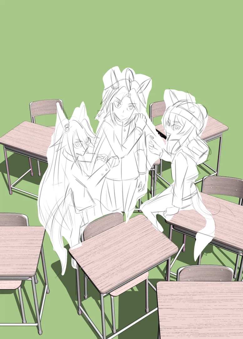 말딸)다음에 올릴 만화의 표지를 스케치했다_1.webp