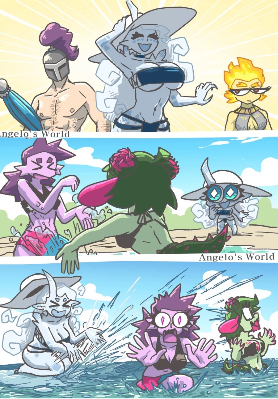 원소의 정령들과 파티를 맺은 용사 만화.comic_6.webp