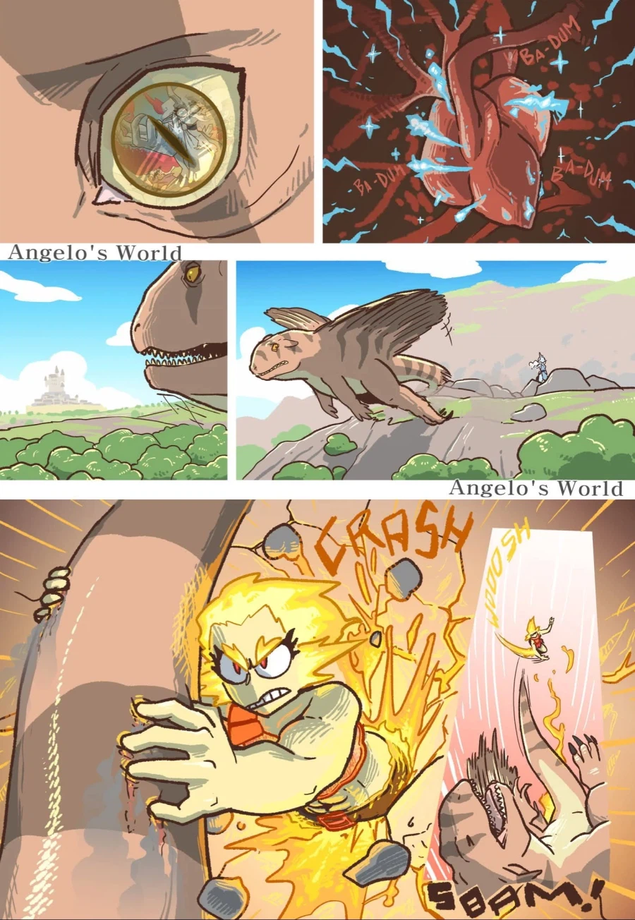 원소의 정령들과 파티를 맺은 용사 만화.comic_13.webp