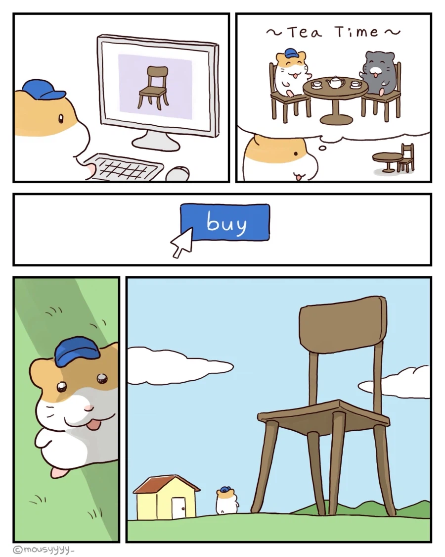 [만화] 의자를 잘 못 구입한 햄스터_1.webp