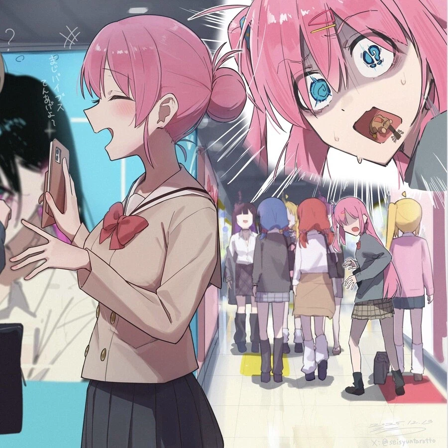 봇치] 봇치의 성인조들이 교복 입는 만화.jpg_2.webp