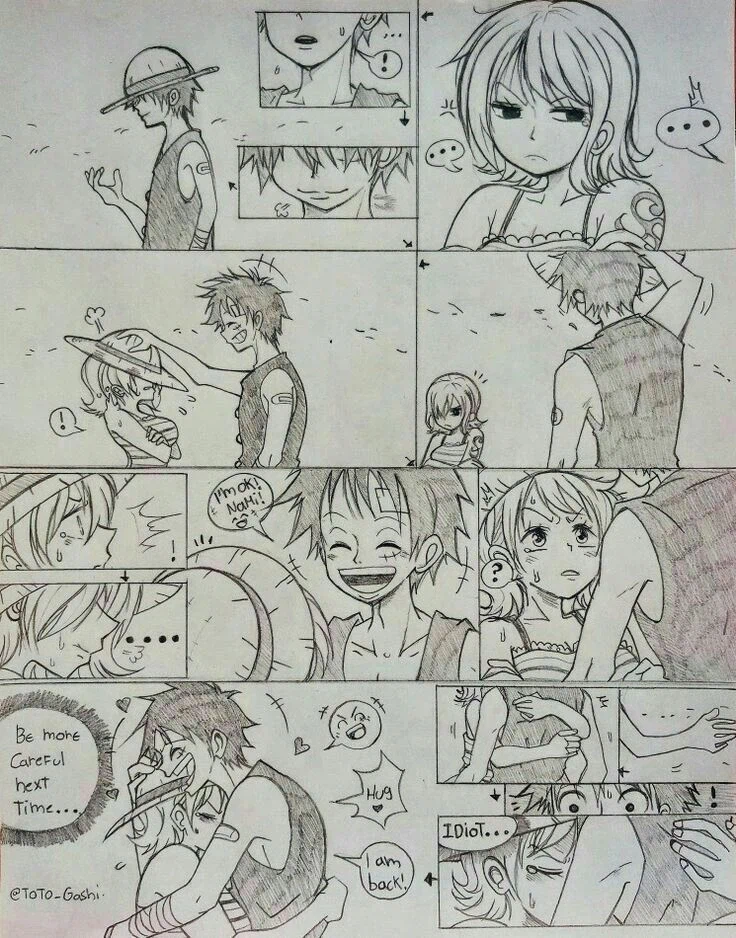 원피스 팬만화) 싸움에서 돌아온 루피_4.webp